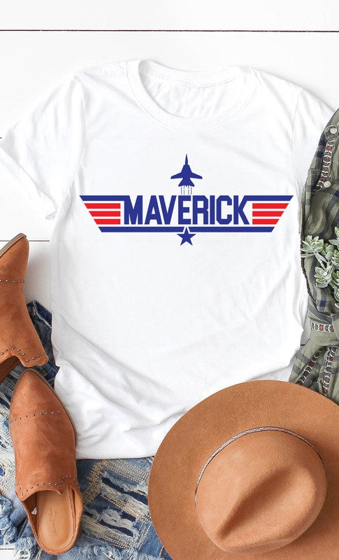 Top Gun Maverick Graphic Mom and Me Tee PLUS