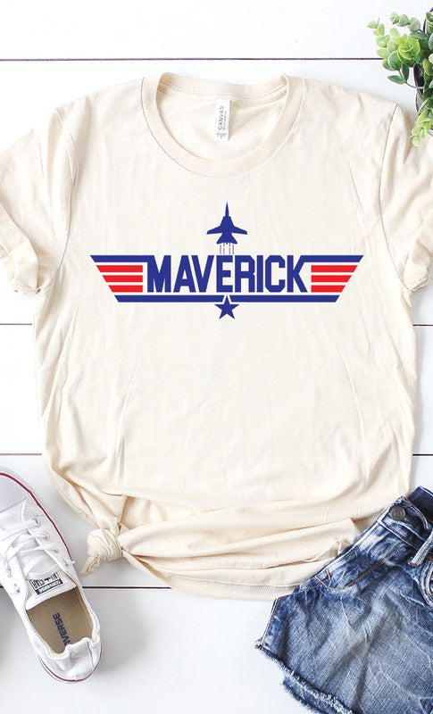 Top Gun Maverick Graphic Mom and Me Tee PLUS