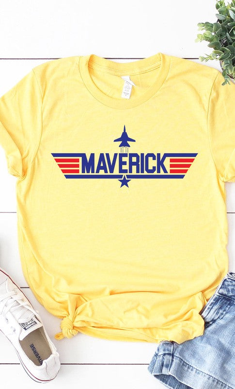 Top Gun Maverick Graphic Mom and Me Tee PLUS