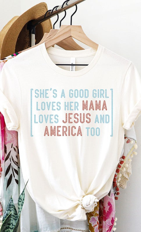 Shes a Good Girl Graphic Tee PLUS