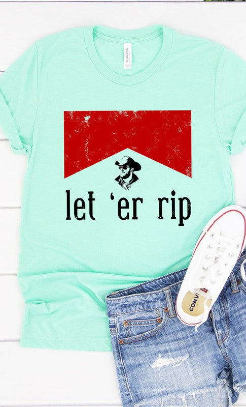 Let Er Rip Graphic Tee PLUS